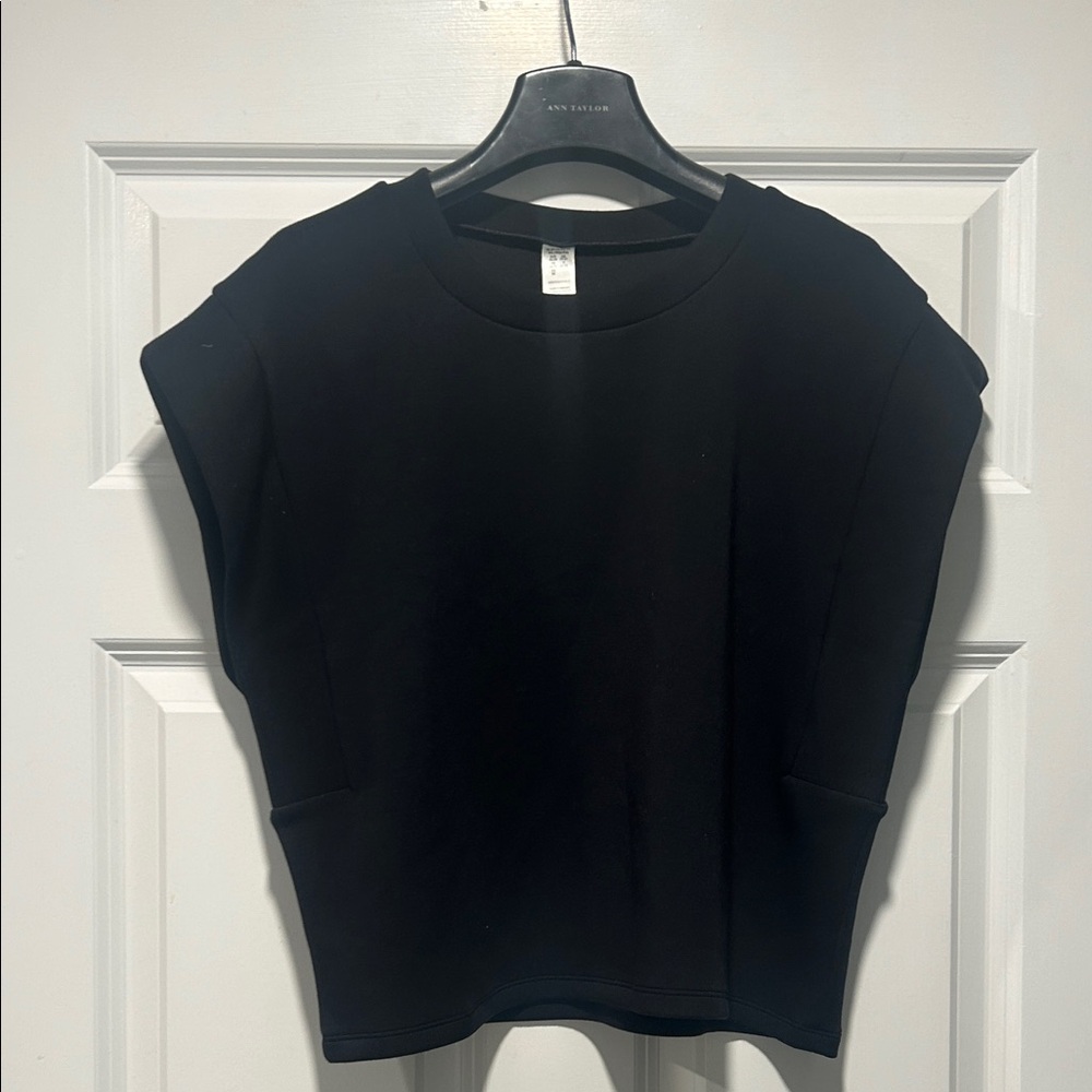 SPANX Black Muscle Tee for Women